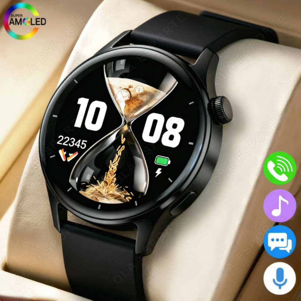 Smartwatch X12 - 2026年新型スマートウォッチ 男女兼用 心拍数 睡眠健康モニター Bluetooth通話対応 レディース