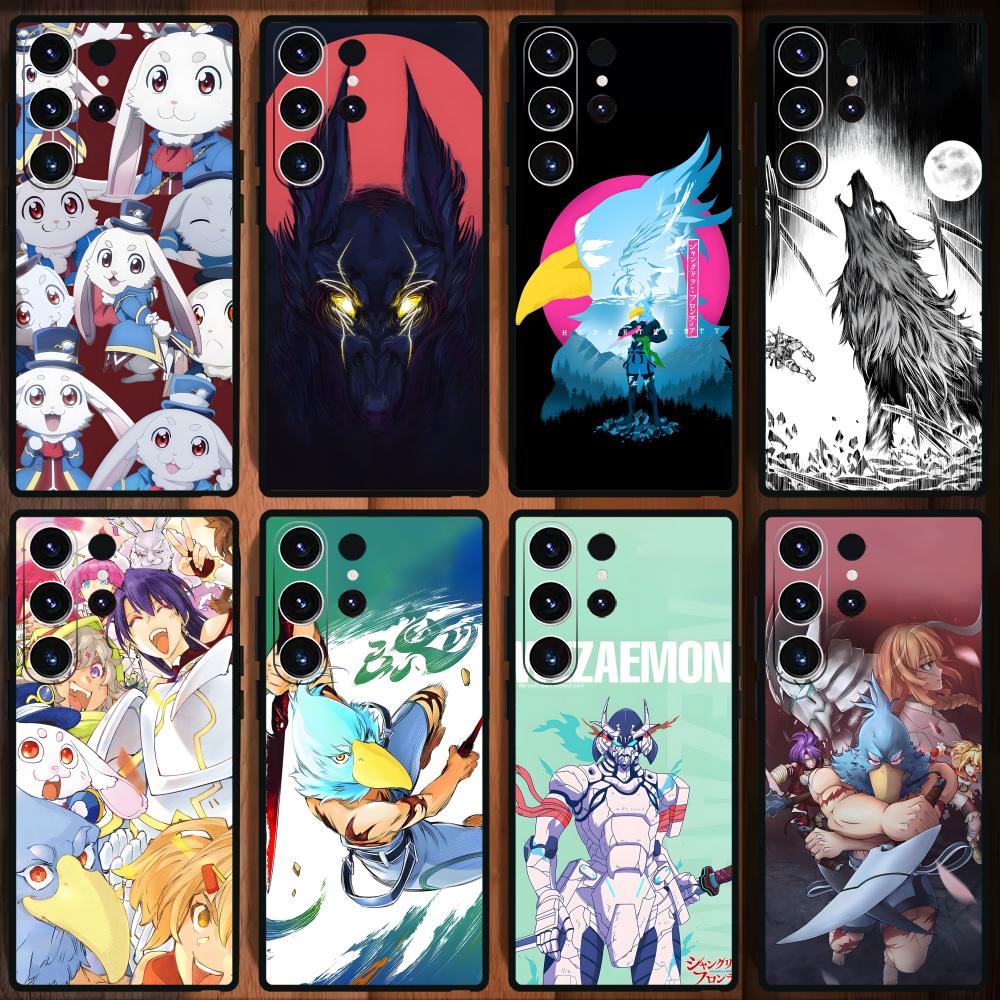 Samsung Galaxy S24 - シャングリ・ラ・フロンティア電話ケースサムスンギャラクシーS26 S25 S24 S23 S22 S21プラスウルトラNote20ソフトブラック
