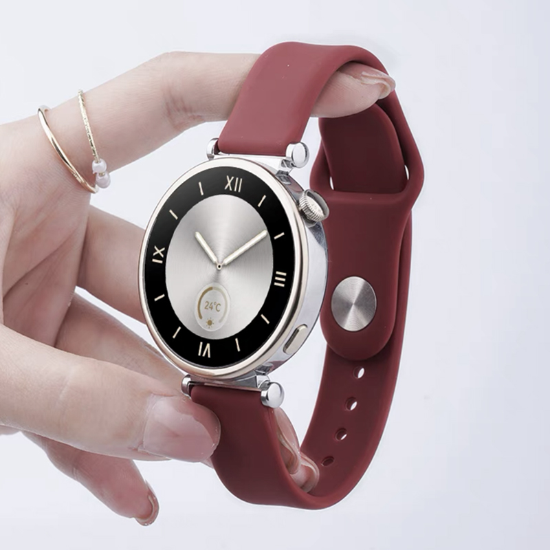 Titan Smartwatch Accessories - 18 ミリメートルシリコンバンド Huawei 社時計 Gt4 41