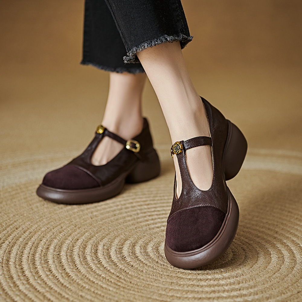 2026年春クラシックレディース本革ローファー、ラウンドトゥ - Leather Classic Strap のレビューと価格