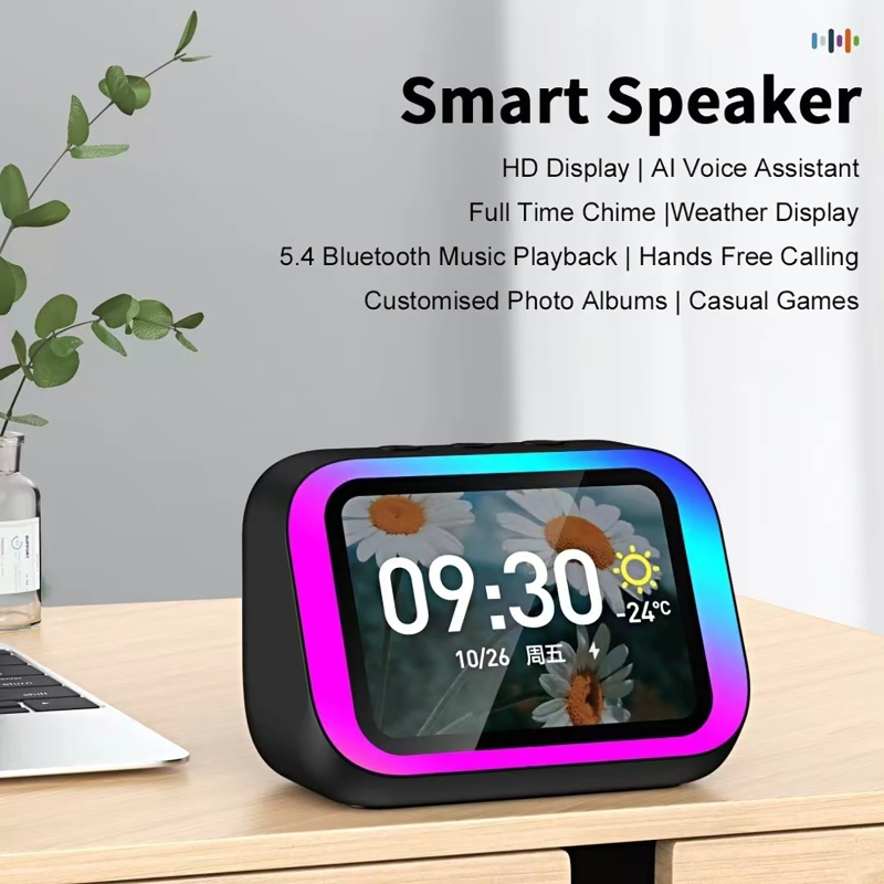 AI音声アシスタント搭載Bluetoothスピーカー、RGB - Smart Accessories のレビューと価格