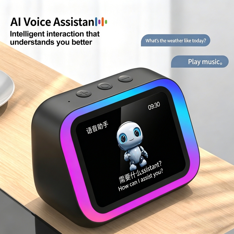 AI音声アシスタント搭載Bluetoothスピーカー、RGB - Smart Accessories のレビューと価格