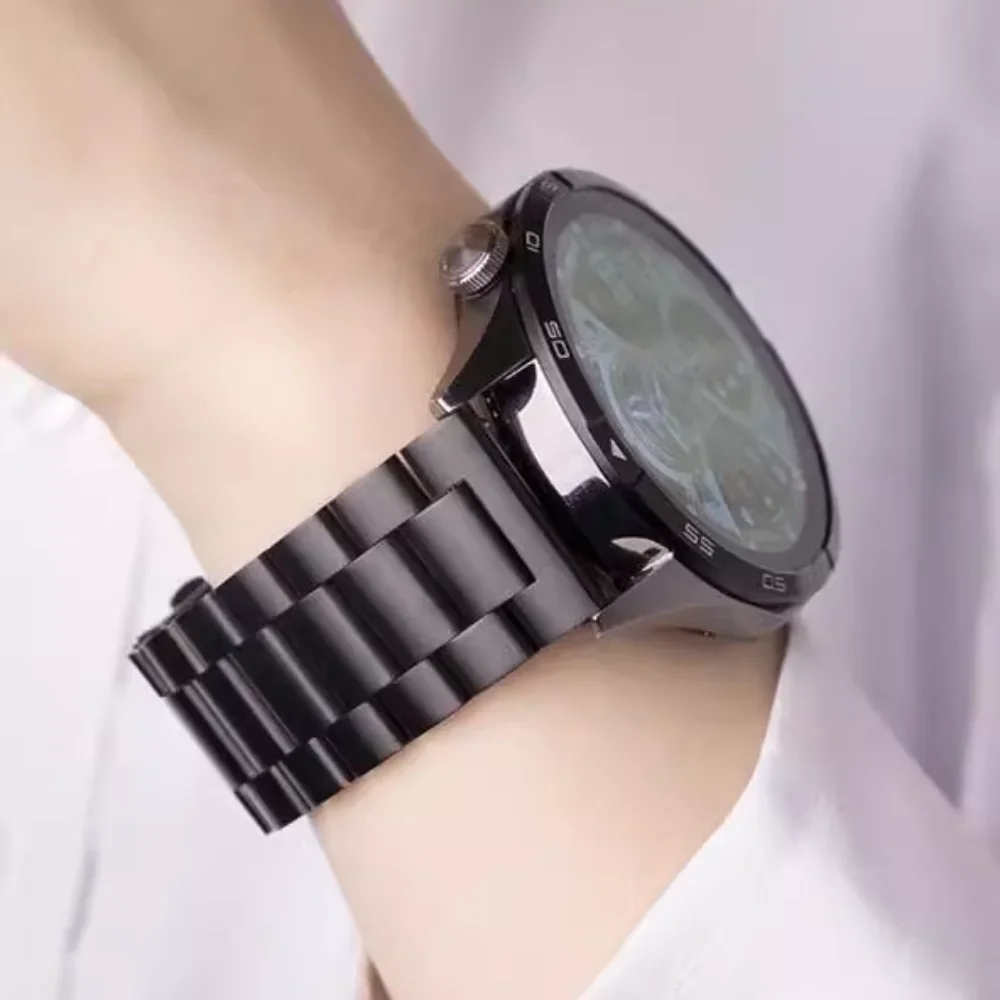 18mm、20mm、22mmのステンレススチール製ストラップ - Motorola Smartwatch Accessories のレビューと価格