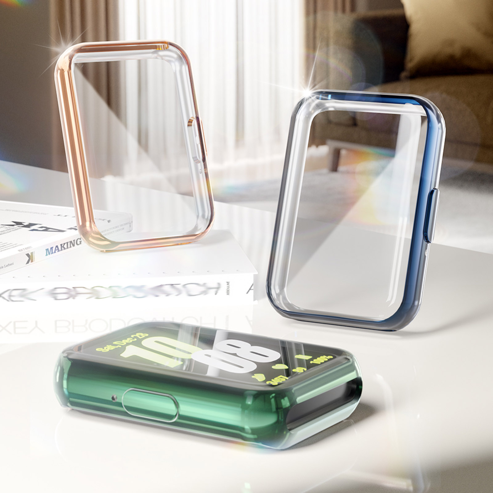 サムスンギャラクシー用スクリーンプロテクター,ソフトTpuバ - Samsung Smartwatch Accessories のレビューと価格