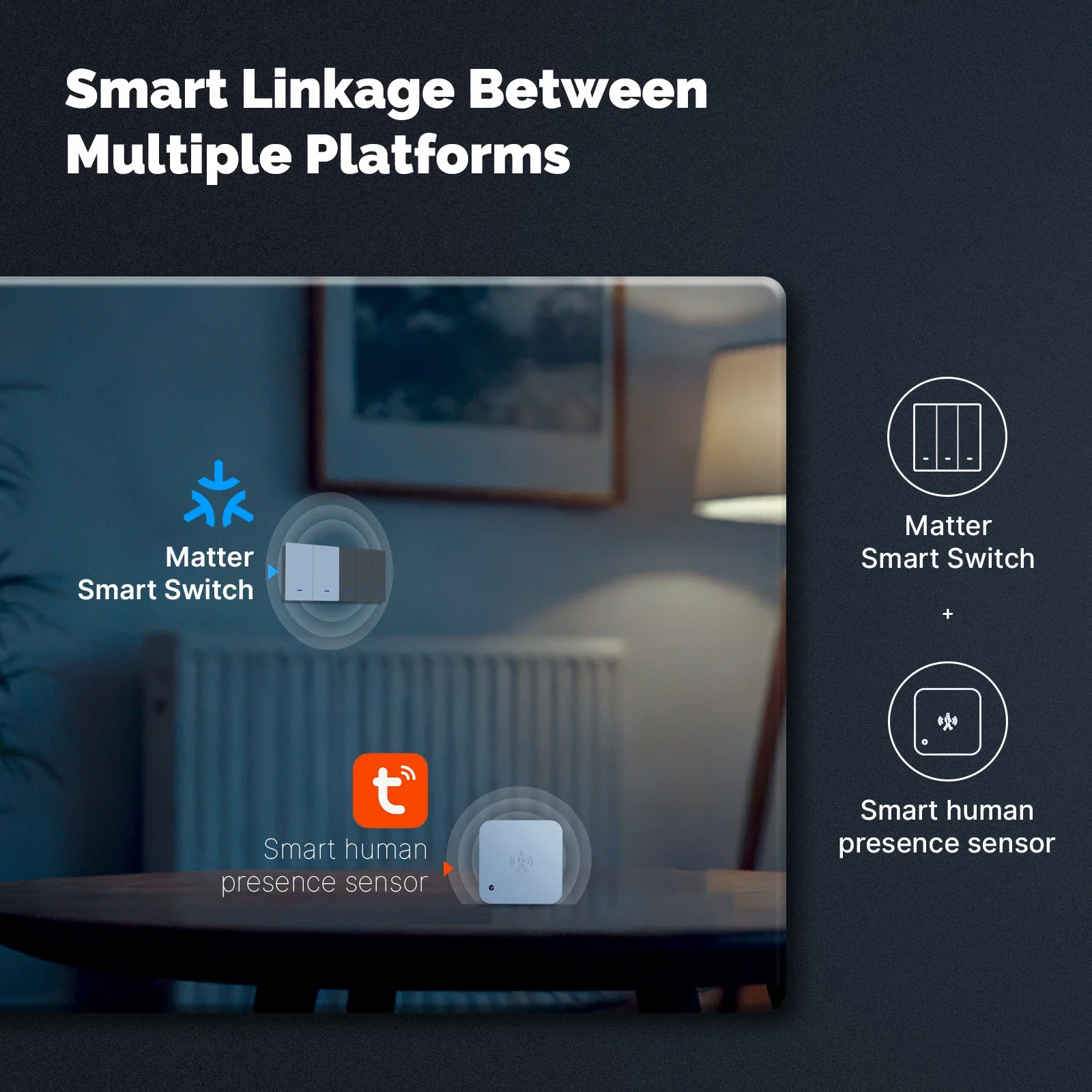 MOES Matter Tuya WiFi スマート ライト - Smart Accessories のレビューと価格
