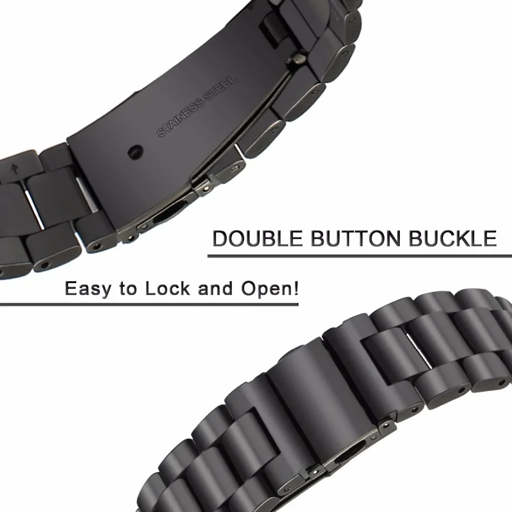 22 ミリメートル 20 ミリメートルストラップサムスンギャ - Motorola Smartwatch Accessories のレビューと価格