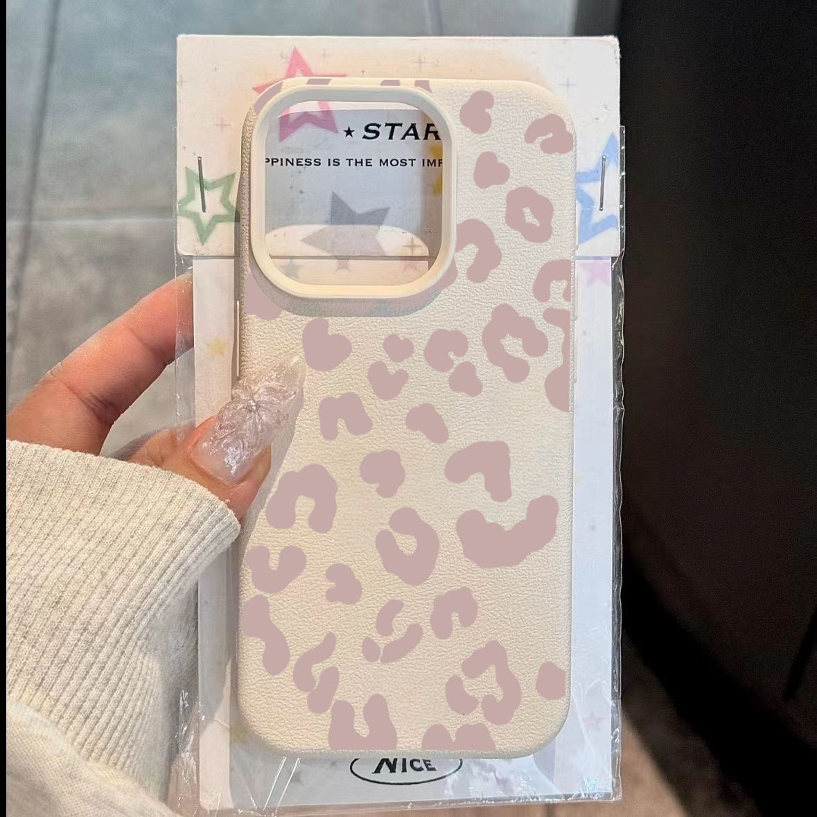 ピンクのレオパード柄ライチ模様シリコン製スマホケース Xia - Xiaomi Redmi Note 13 のレビューと価格