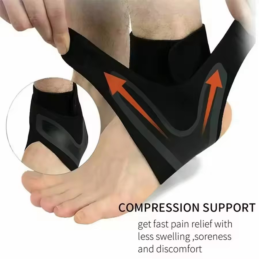 伸縮性のある足首用サポーター、通気性のあるコンプレッション素 - Rugged Sport Strap のレビューと価格