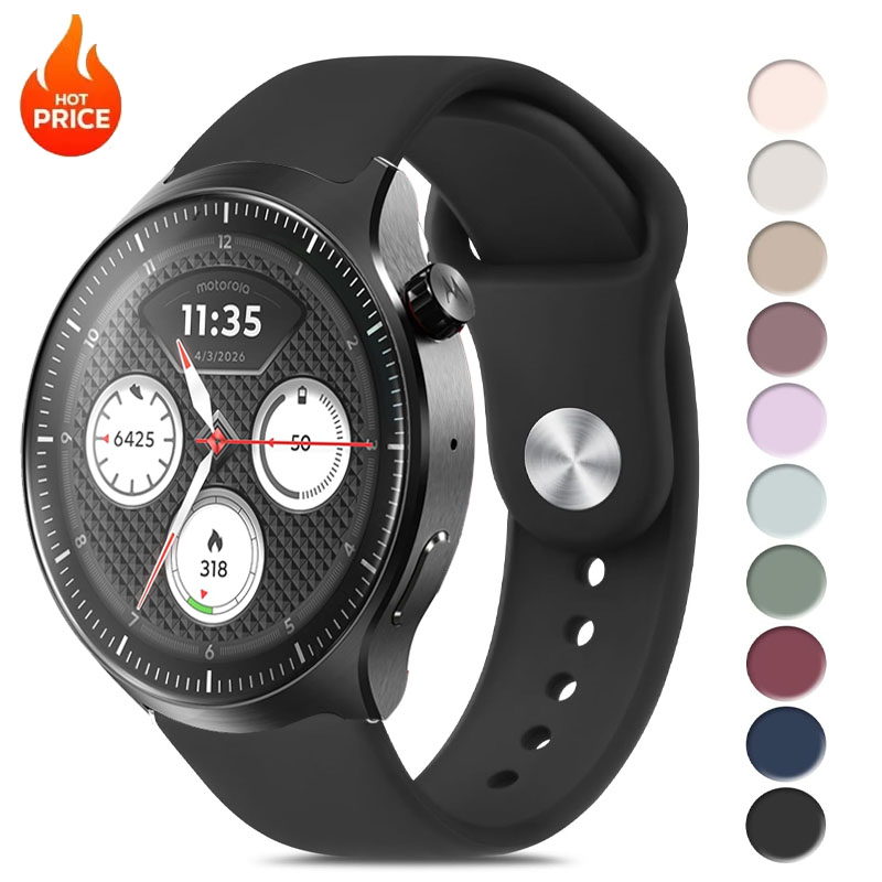 20mm、22mmのブレスレット型腕時計バンド。Moto W - Motorola Smartwatch Accessories のレビューと価格