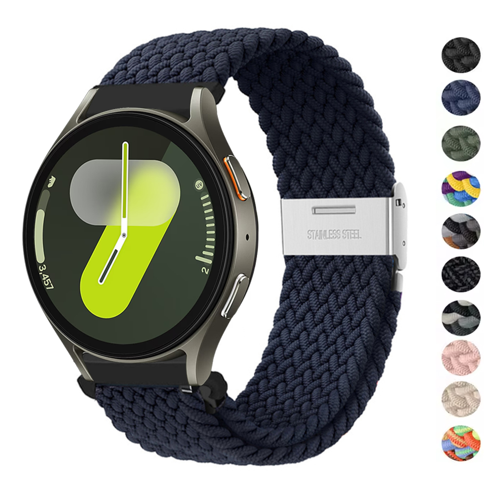 サムスンギャラクシーウォッチ用ナイロン編組ブレスレット,20 - Titan Smartwatch Accessories のレビューと価格